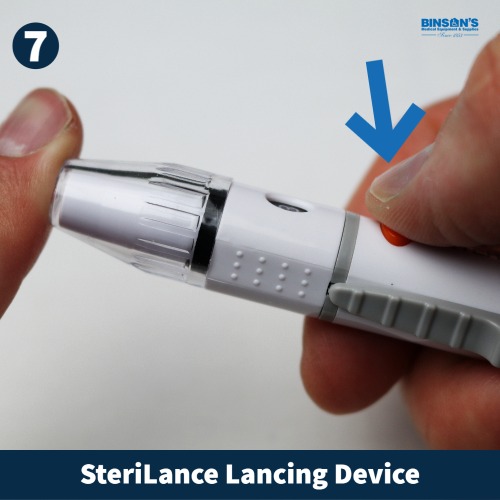 How to use the SteriLance Landing Device Binson's Medical Equipment